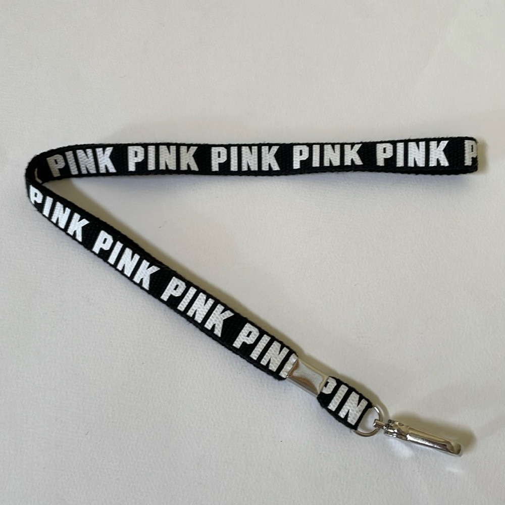 VS PINK LOGO LANYARD